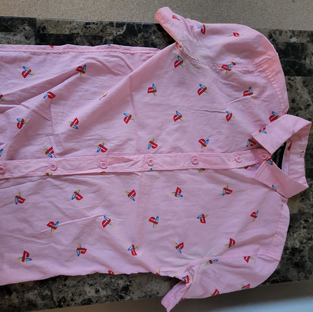 SONY PLAYSTATION SHORT-SLEEVE SHIRT - MEN'S SMALL